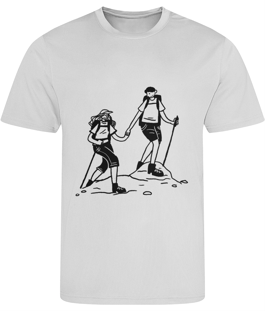 Hillbound Doodle Hiking T-shirt