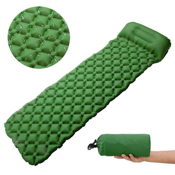 Outdoor Nylon Inflatable Sleeping Mat