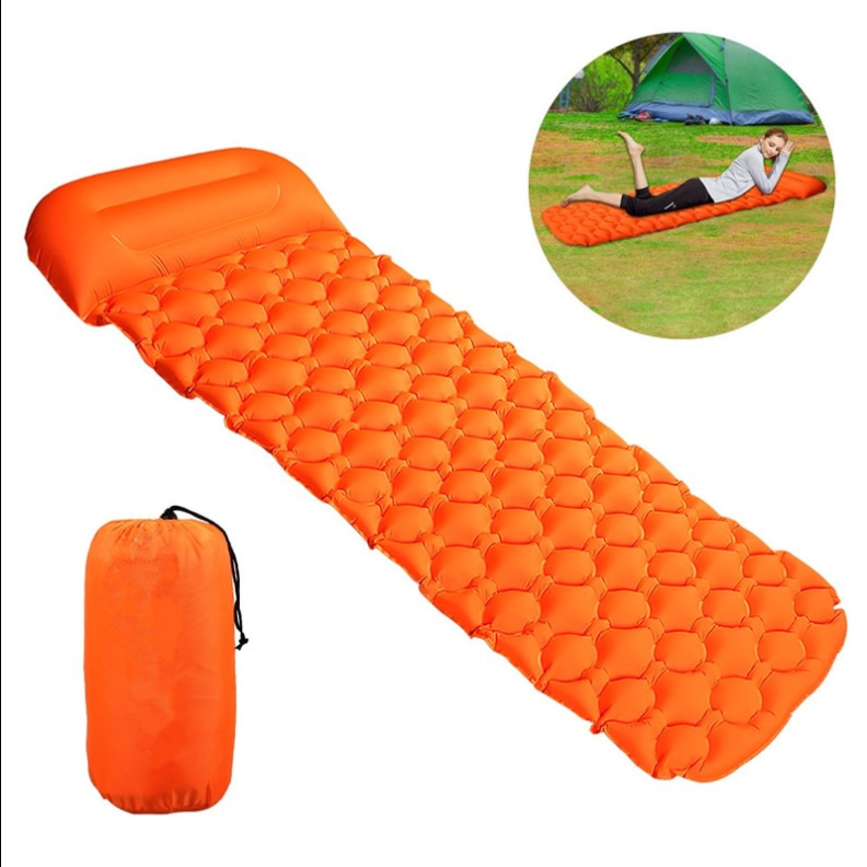 Outdoor Nylon Inflatable Sleeping Mat