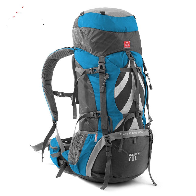 70L Nylon Waterproof Trekking Backpack